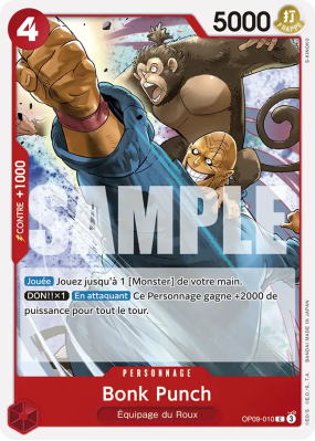 Carte One Piece Bonk Punch OP09-010 C