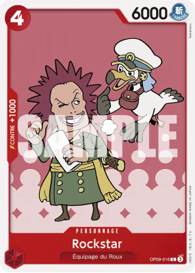 Carte One Piece Rockstar OP09-016 C