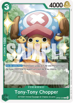 Carte One Piece Tony-Tony Chopper OP09-029 C