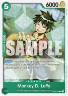 Carte One Piece Monkey D. Luffy OP09-036 C