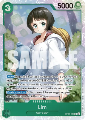 Carte One Piece Lim OP09-037 SR