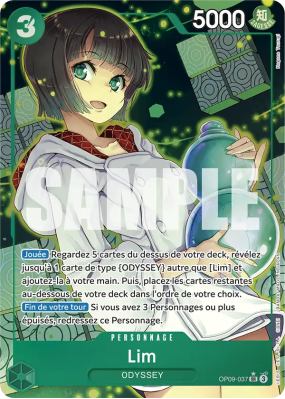 Carte One Piece Lim OP09-037 SR ALT ART