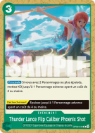 Carte One Piece Thunder Lance Flip Caliber Phoenix Shot OP09-040 UC