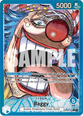 Carte One Piece Baggy OP09-042 L ALT ART