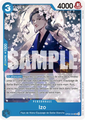 Carte One Piece Izo OP09-044 UC