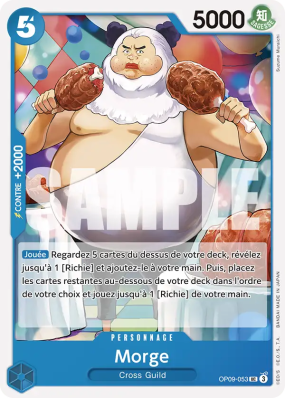 Carte One Piece Morge OP09-053 UC