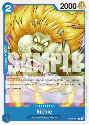 Carte One Piece Richie OP09-054 C