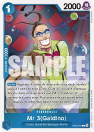 Carte One Piece Mr 3 (Galdino) OP09-056 R