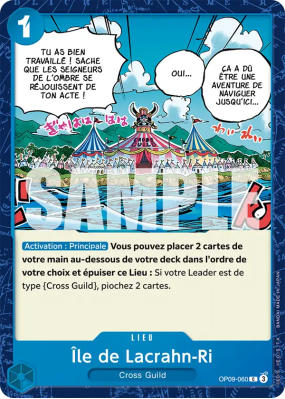Carte One Piece Île de Lacrahn-Ri OP09-060 C