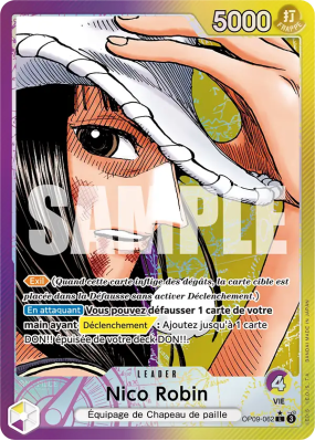 Carte One Piece Nico Robin OP09-062 L ALT ART
