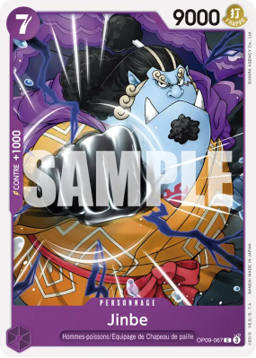 Carte One Piece Jinbe OP09-067 C