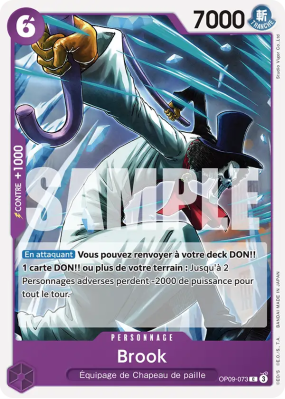 Carte One Piece Brook OP09-073 C