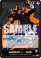 Carte One Piece Marshall D. Teach OP09-081 L