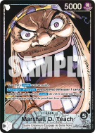 Carte One Piece Marshall D. Teach OP09-081 L ALT ART