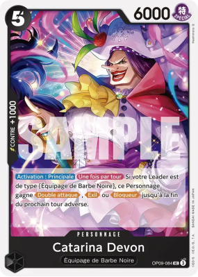 Carte One Piece Catarina Devon OP09-084 UC