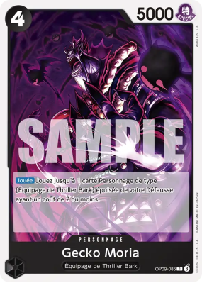 Carte One Piece Gecko Moria OP09-085 C