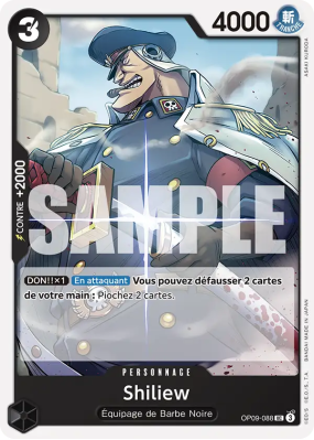 Carte One Piece Shiliew OP09-088 UC