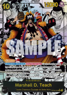 Carte One Piece Marshall D. Teach OP09-093 SR MANGA RARE