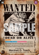 Carte One Piece Marshall D. Teach OP09-093 SP CARD