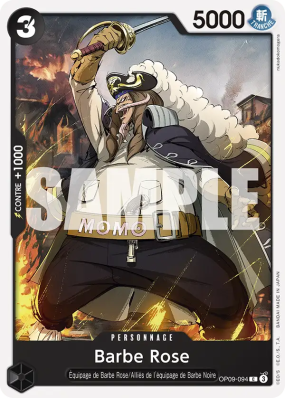 Carte One Piece Barbe Rose OP09-094 C