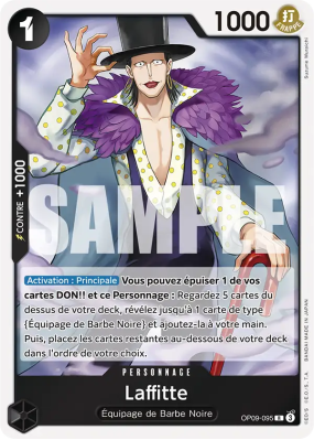 Carte One Piece Laffitte OP09-095 R