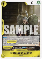 Carte One Piece Professeur Clover OP09-102 R