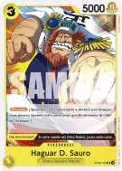 Carte One Piece Haguar D. Sauro OP09-109 UC