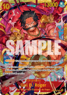 Carte One Piece Gol D. Roger OP09-118 SEC