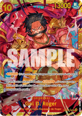 Carte One Piece Gol D. Roger OP09-118 SEC