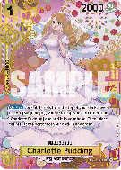 Carte One Piece Charlotte Pudding OP03-112 SP CARD