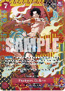 Carte One Piece Portgas D. Ace OP02-013 SP CARD
