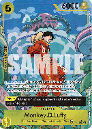 Carte One Piece Monkey D. Luffy OP07-109 TR