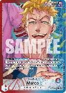 Carte One Piece Marco OP08-002 L ALT ART