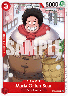 Carte One Piece Maria Onion Bear OP08-009 C