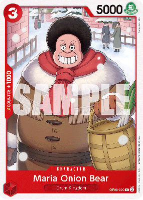 Carte One Piece Maria Onion Bear OP08-009 C