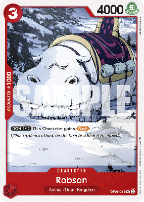 Carte One Piece Robson OP08-013 UC