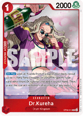 Carte One Piece Dr Kureha OP08-015 R