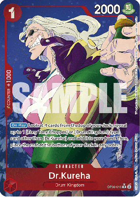 Carte One Piece Dr Kureha OP08-015 R ALT ART