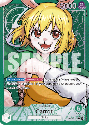 Carte One Piece Carrot OP08-021 L ALT ART