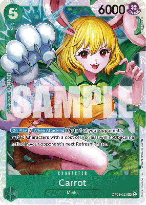 Carte One Piece Carrot OP08-023 SR