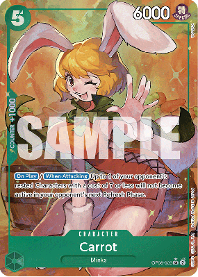 Carte One Piece Carrot OP08-023 SR ALT ART