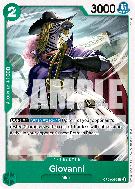 Carte One Piece Giovanni OP08-026 C