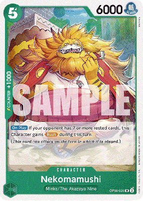 Carte One Piece Nekomamushi OP08-028 UC