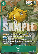 Carte One Piece Pedro OP08-030 R ALT ART