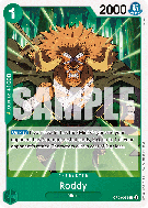 Carte One Piece Roddy OP08-033 C