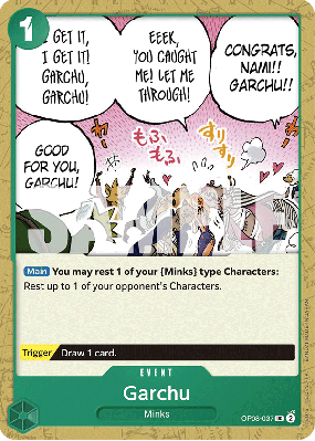 Carte One Piece Garchu OP08-037 UC