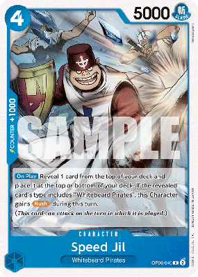 Carte One Piece Speed Jil OP08-049 C