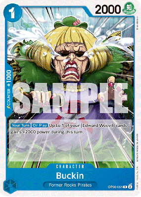 Carte One Piece Buckin OP08-051 C