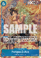 Carte One Piece Portgas D. Ace OP08-052 R ALT ART