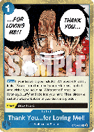Carte One Piece Thank You for Loving Me!! OP08-053 R